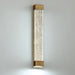 Modern Forms WS-58820 Tower 1-lt 20" Tall LED Wall Sconce - Aged Brass