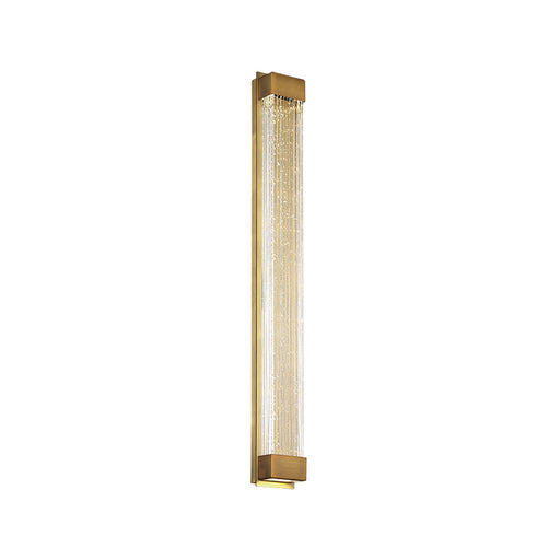 Modern Forms WS-58827 Tower 1-lt 27" Tall LED Wall Sconce - Aged Brass