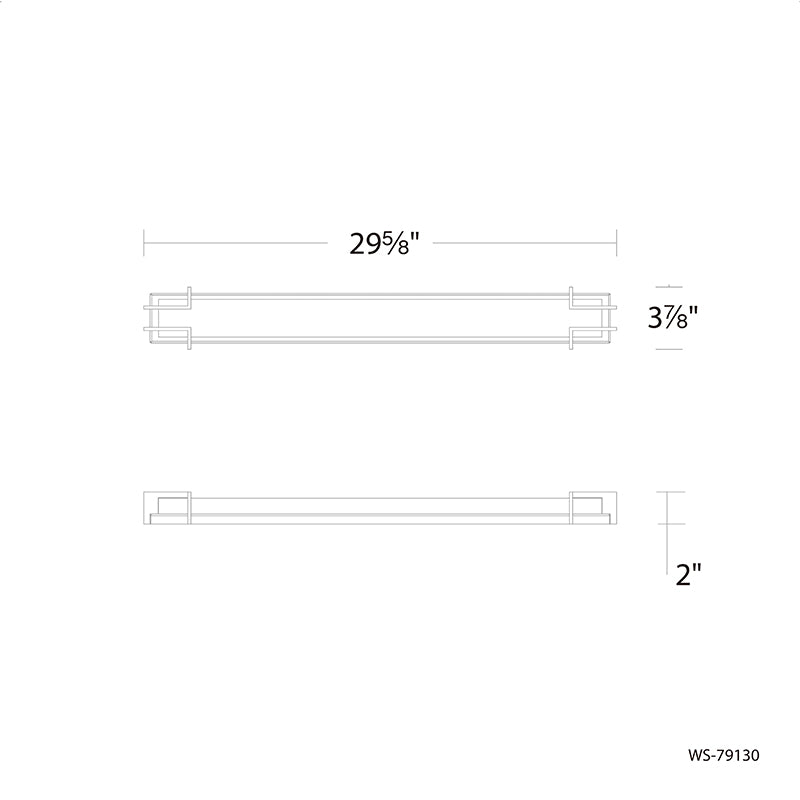dweLED WS-79130 Simone 30" LED Vanity