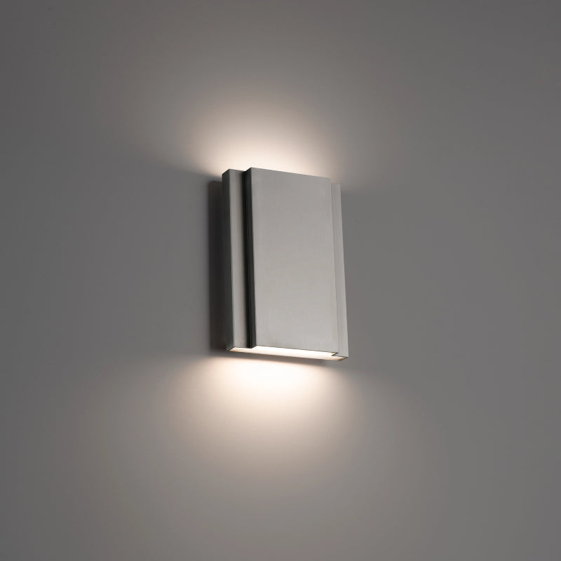dweLED WS-81208 Layne 2-lt 8" Tall LED Wall Sconce