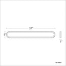 Modern Forms WS-93037 Argo 1-lt 37" LED Vanity Light