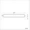 Modern Forms WS-93037 Argo 1-lt 37" LED Vanity Light