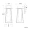 Modern Forms WS-W17917 Avant Garde 1-lt 17" Tall LED Outdoor Wall Sconces