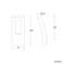 Modern Forms WS-W2216 Dawn 2-lt 16" Tall LED Outdoor Wall Light