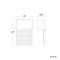 Modern Forms WS-W2312 Hiline 1-lt 12" Tall LED Outdoor Wall Light