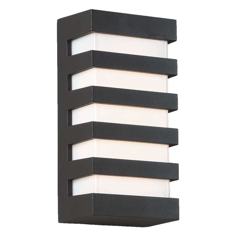 dweLED WS-W23610 Folsom 10" Tall LED Outdoor Wall Sconce