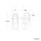 Modern Forms WS-W28516 Balthus 1-lt 16" LED Outdoor Wall Light