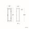 dweLED WS-W37120 Eliot 20" Tall LED Outdoor Wall Sconce