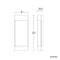 Modern Forms WS-W37922 Fathom 22" Tall LED Outdoor Wall Sconces