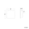 Modern Forms WS-W38608 Square 1-lt 8" LED Outdoor Wall Sconce