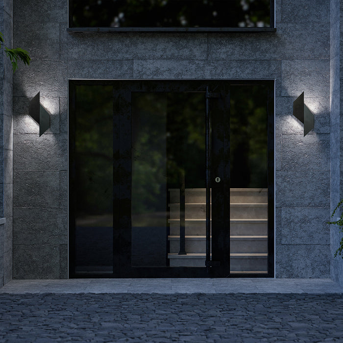 dweLED WS-W47318 Alternate 1-lt 18" Tall LED Outdoor Wall Sconce