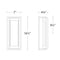 Modern Forms WS-W58017 Elyse 1-lt 17" Tall LED Outdoor Wall Sconces