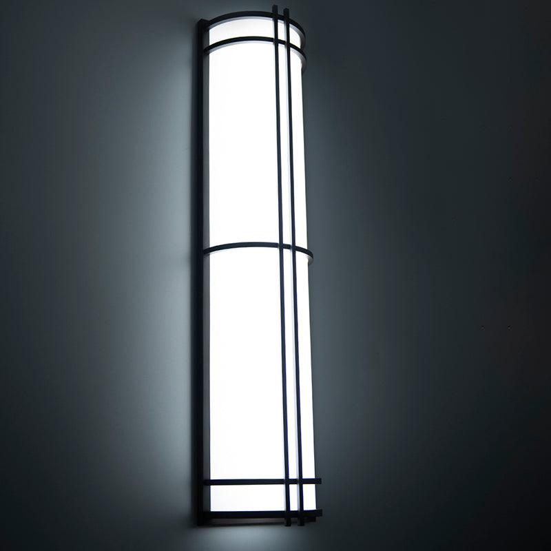 Modern Forms WS-W68637 Skyscraper 1-lt 37" Tall LED Outdoor Wall Sconces, 3500K