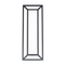 dweLED WS-W69222 Tate 1-lt 22" Tall LED Outdoor Wall Sconce