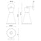 Alora Mood WV473706 Betty 1-lt 13" Tall Wall Sconce
