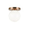 Matteo WX06001 Cosmo 1-lt 6" Semi Flush