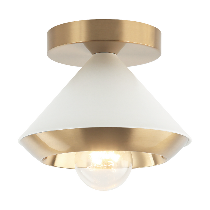 Matteo X06801 Velax 1-lt 7" Flush Mount