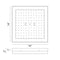 Matteo X12414 Kabu 1-lt 14" LED Flush Mount
