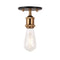 Matteo X46100 Bulstrode's Workshop 1-lt 5" Semi Flush