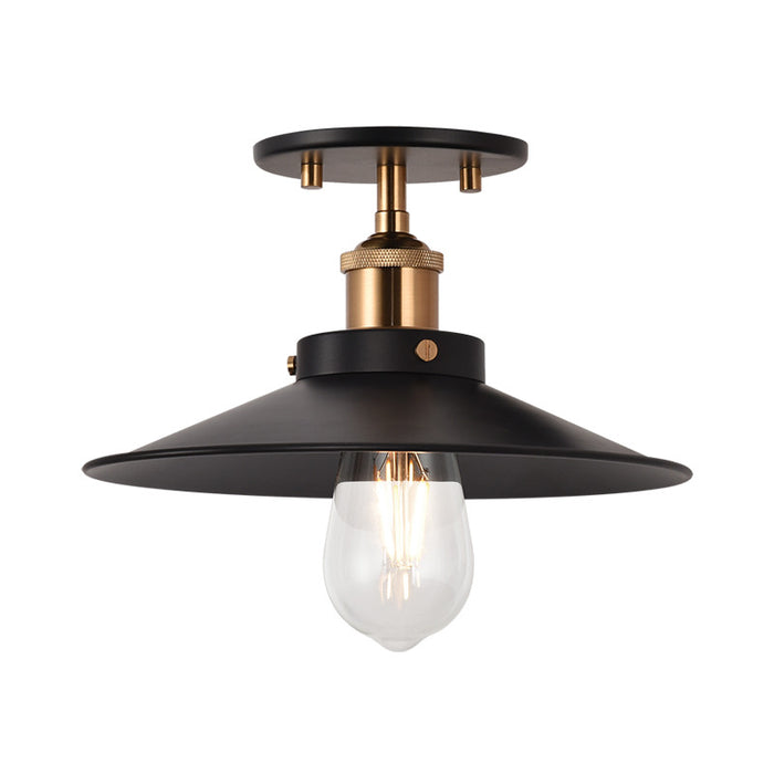 Matteo X46111 Bulstrode's Workshop 1-lt 10" Semi Flush