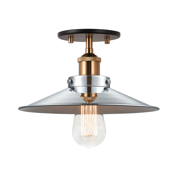 Matteo X46111 Bulstrode's Workshop 1-lt 10" Semi Flush