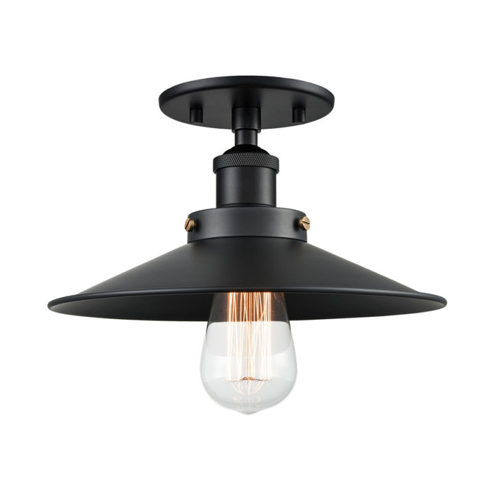 Matteo X46111 Bulstrode's Workshop 1-lt 10" Semi Flush