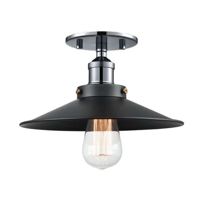 Matteo X46111 Bulstrode's Workshop 1-lt 10" Semi Flush