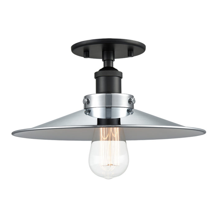 Matteo X46112 Bulstrode's Workshop 1-lt 12" Semi Flush