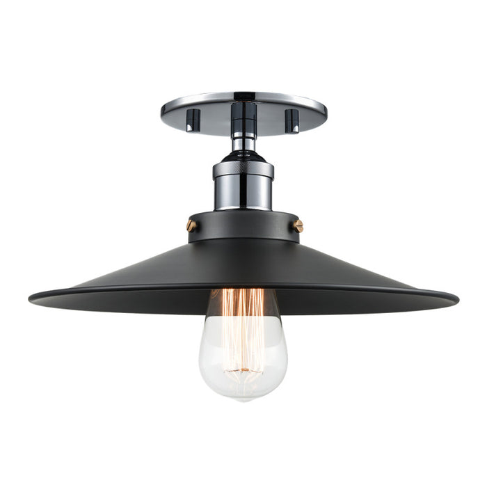 Matteo X46112 Bulstrode's Workshop 1-lt 12" Semi Flush