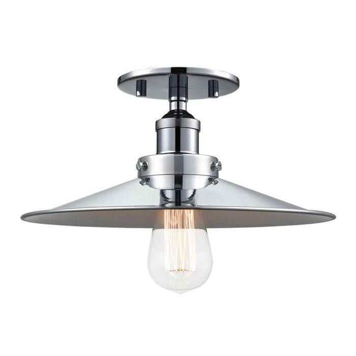 Matteo X46112 Bulstrode's Workshop 1-lt 12" Semi Flush