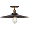 Matteo X46113 Bulstrode's Workshop 1-lt 14" Semi Flush