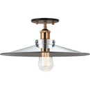 Matteo X46113 Bulstrode's Workshop 1-lt 14" Semi Flush