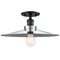 Matteo X46113 Bulstrode's Workshop 1-lt 14" Semi Flush