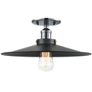 Matteo X46113 Bulstrode's Workshop 1-lt 14" Semi Flush