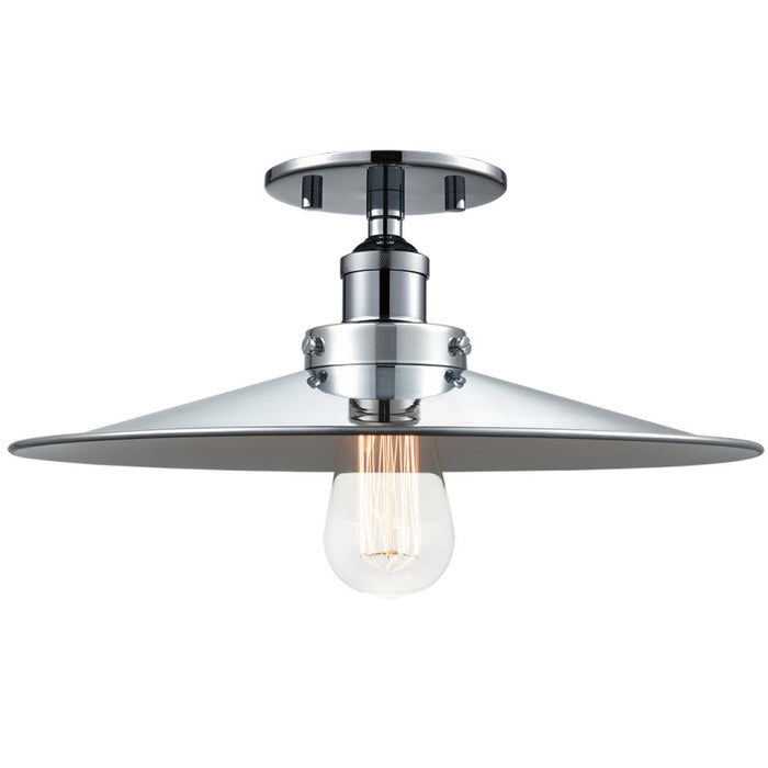 Matteo X46113 Bulstrode's Workshop 1-lt 14" Semi Flush