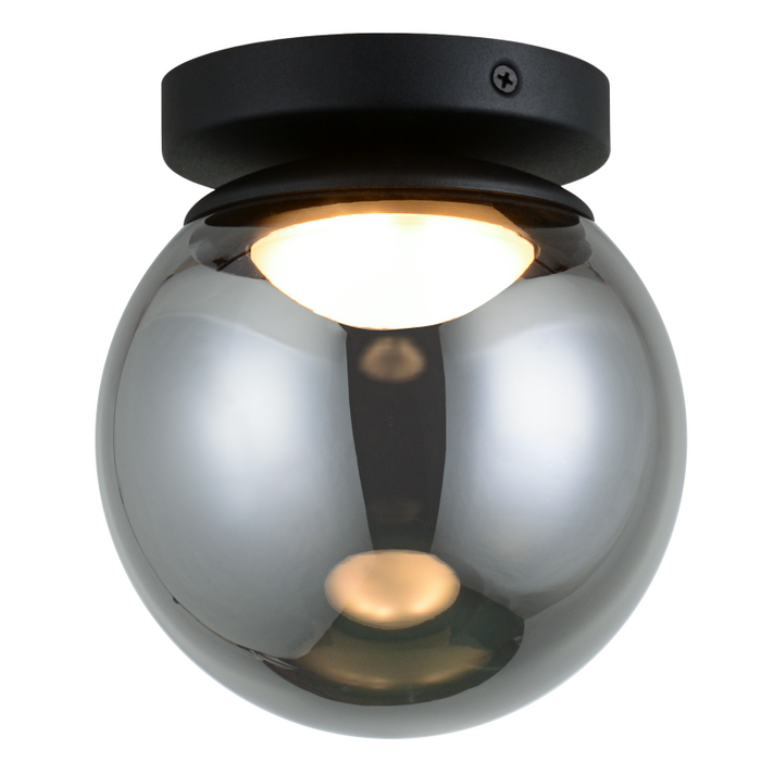 Matteo X61301 Boble 1-lt 6" LED Flush Mount