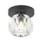 Matteo X61401 Rosa 1-lt 5" Flush Mount