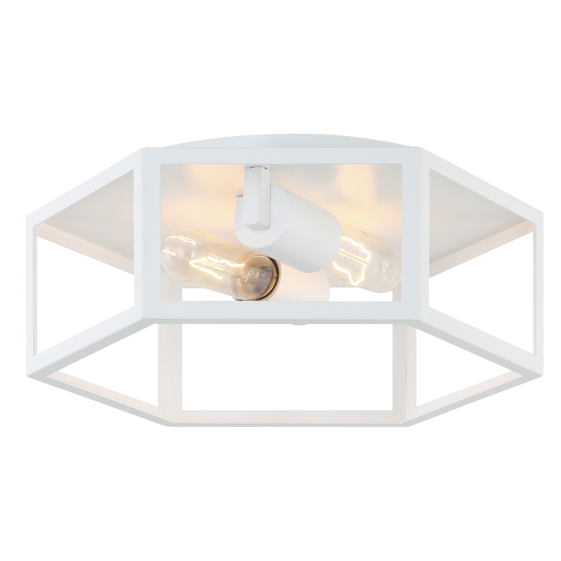 Matteo X64502 Creed 2-lt 12" LED Flush Mount