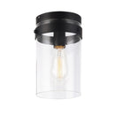 Matteo X78401 Zale 1-lt 7" Flush Mount