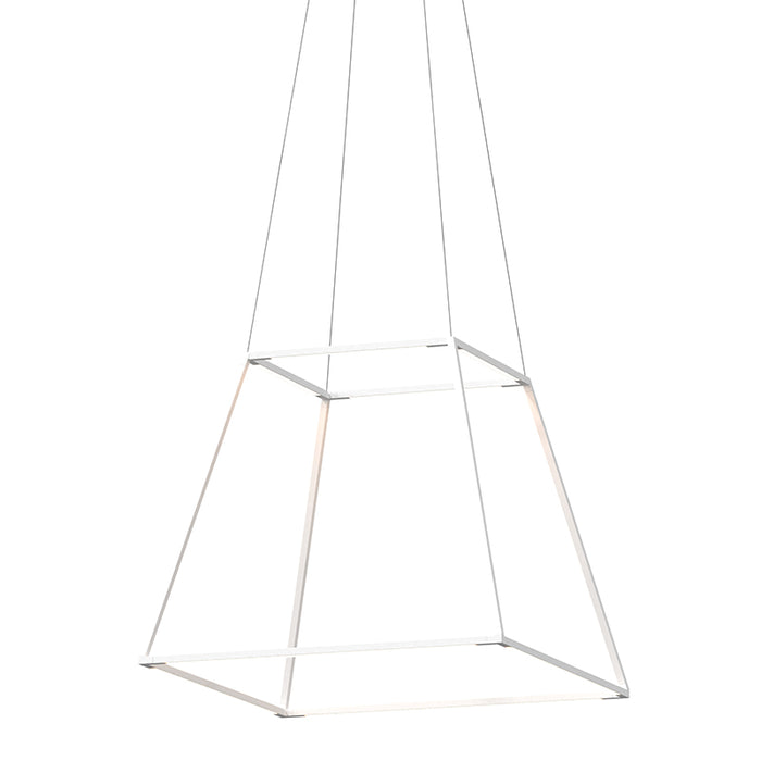 Koncept ZBP-24-RS Z-Bar Rise Square 8-lt 26" LED Pendant