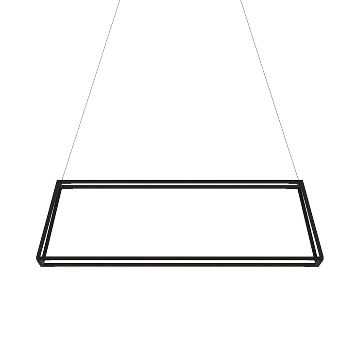 Koncept ZBP-38-RR Z-Bar Rise Rectangle 4-lt 40" LED Pendant