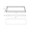 Koncept ZBP-38-RR Z-Bar Rise Rectangle 4-lt 40" LED Pendant