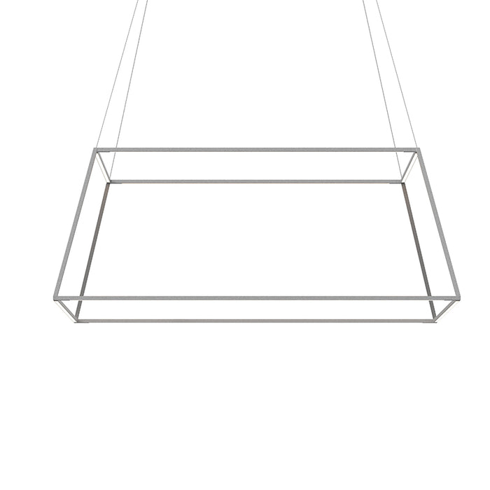 Koncept ZBP-48-RS Z-Bar Rise Square 8-lt 51" LED Pendant