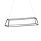 Koncept ZBP-54-RR Z-Bar Rise Rectangle 4-lt 56" LED Pendant