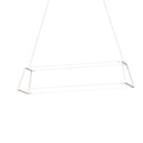 Koncept ZBP-54-RR Z-Bar Rise Rectangle 4-lt 56" LED Pendant