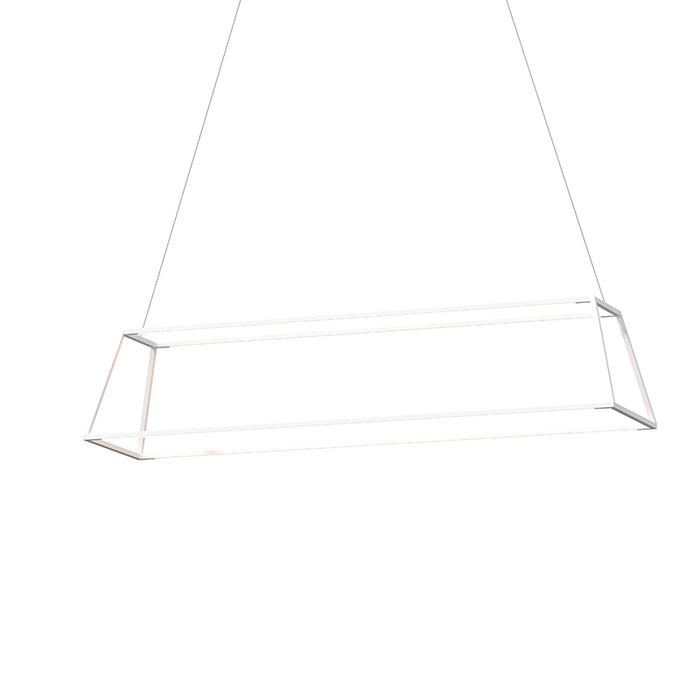 Koncept ZBP-54-RR Z-Bar Rise Rectangle 4-lt 56" LED Pendant