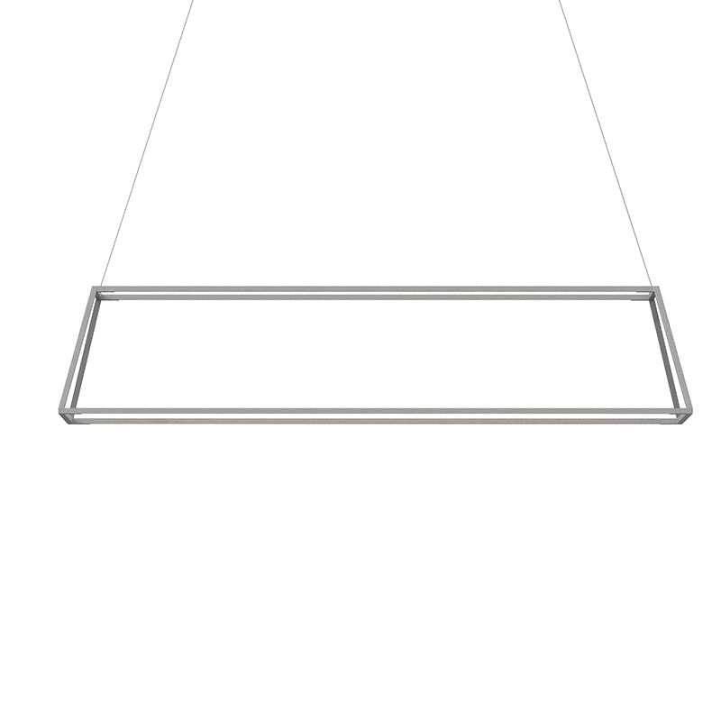 Koncept ZBP-54-RR Z-Bar Rise Rectangle 4-lt 56" LED Pendant