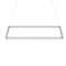Koncept ZBP-54-RR Z-Bar Rise Rectangle 4-lt 56" LED Pendant