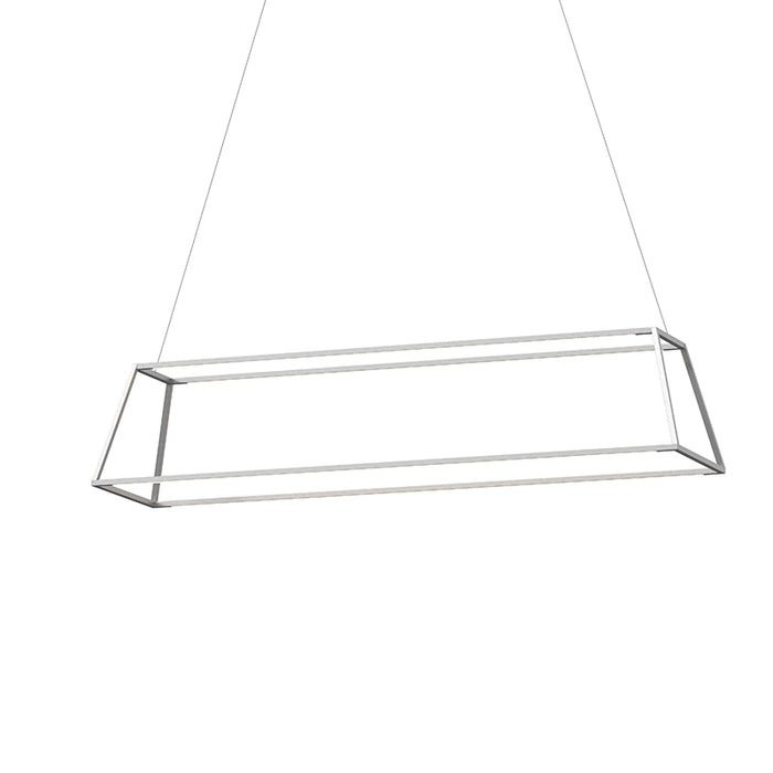 Koncept ZBP-54-RR Z-Bar Rise Rectangle 4-lt 56" LED Pendant