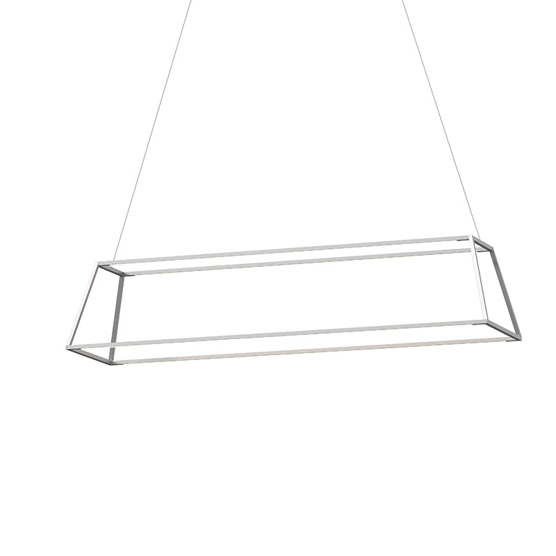 Koncept ZBP-54-RR Z-Bar Rise Rectangle 4-lt 56" LED Pendant